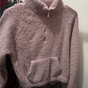 Cozy Pink Sherpa Jacket